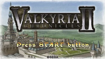 Valkyria Chronicles 2 (EU) screen shot title